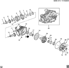 Differenzial Kit Cadillac Pontiac